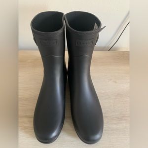 Hunter Original Short Matte Rain Boot - Size:10